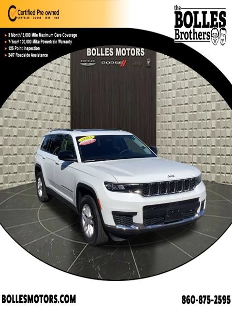 Certified 2023 Jeep Grand Cherokee L Laredo w/ Luxury Tech Group I AWD/4WD image 1