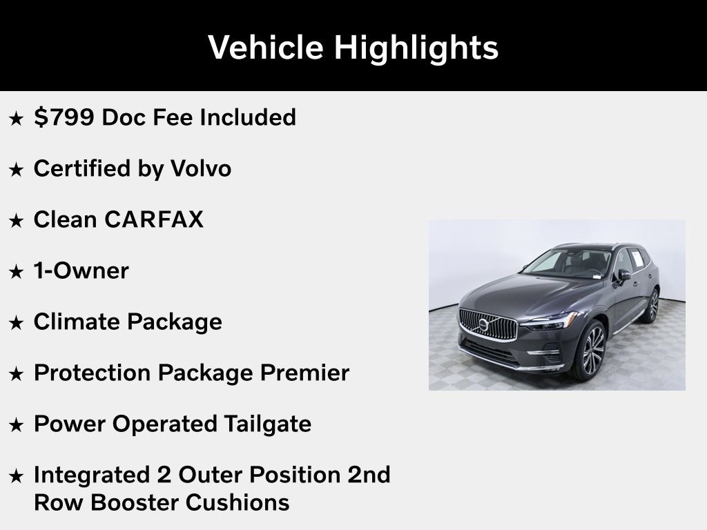 Certified 2023 Volvo XC60 B5 Ultimate w/ Protection Package Premier FWD image 5