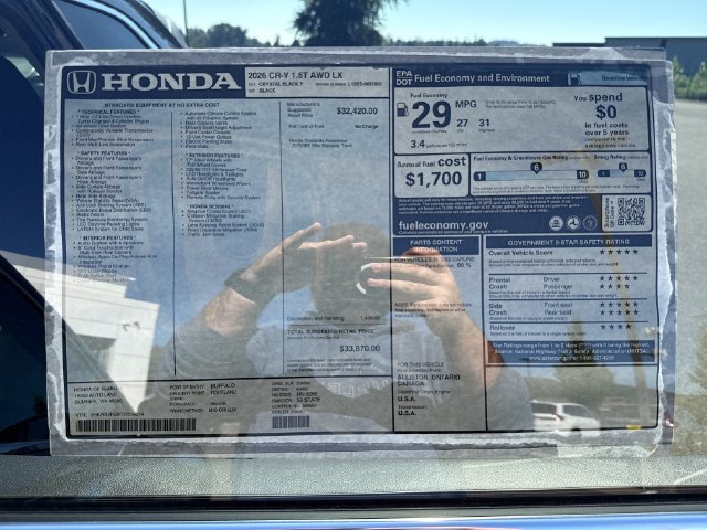 New 2026 Honda CR-V LX image 31