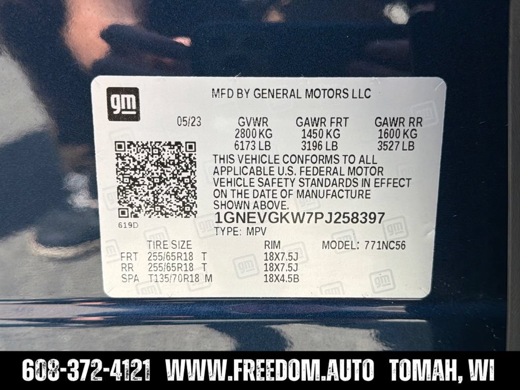 Used 2023 Chevrolet Traverse LT AWD/4WD image 32