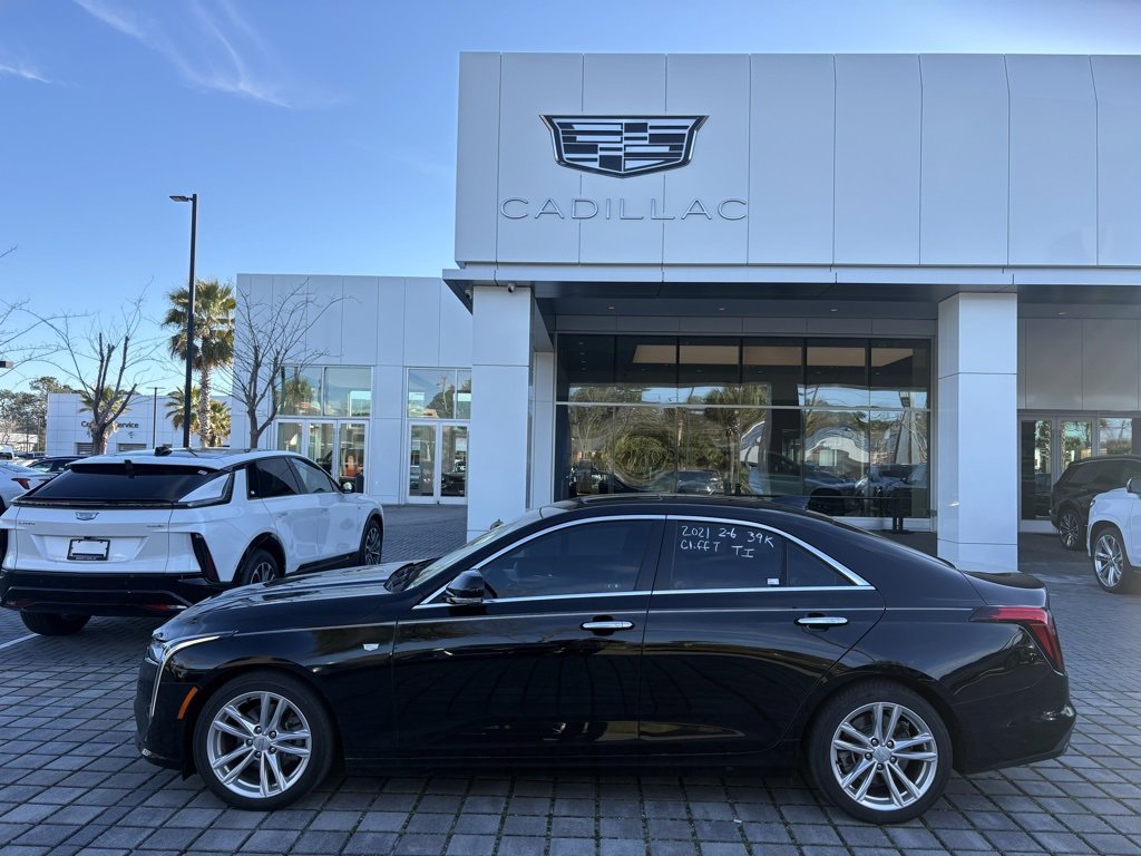 Used 2021 Cadillac CT4 Luxury w/ Sun And Sound Package image 1