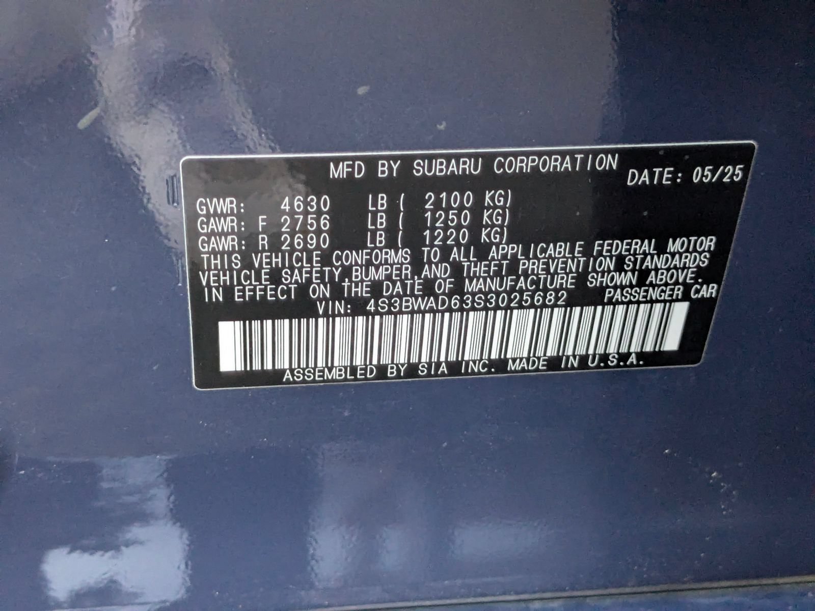 Used 2025 Subaru Legacy Premium AWD/4WD image 28