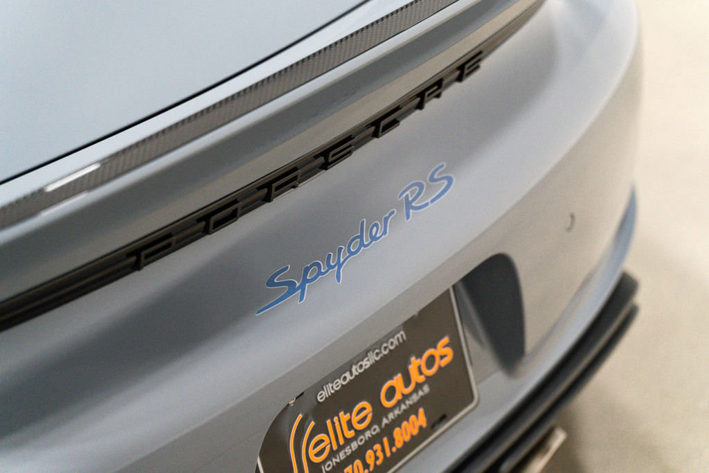 Used 2024 Porsche 718 Boxster Spyder RS w/ Weissach Package image 3