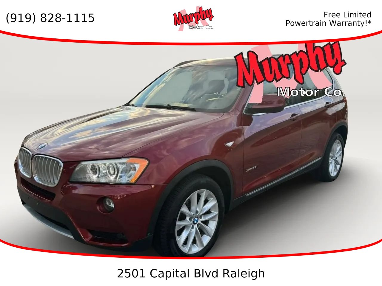 Used 2012 BMW X3 xDrive28i