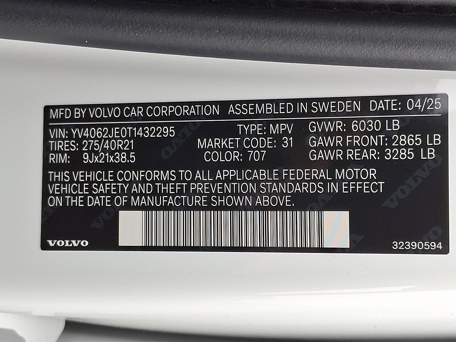 New 2026 Volvo XC90 B6 Plus image 20