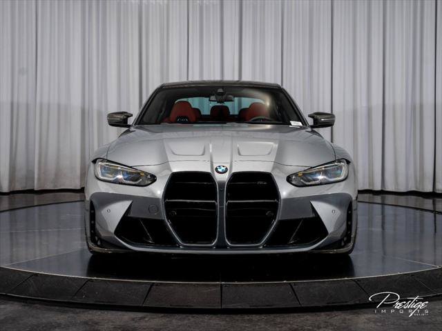 Used 2023 BMW M3 w/ M Carbon Exterior Package RWD image 2
