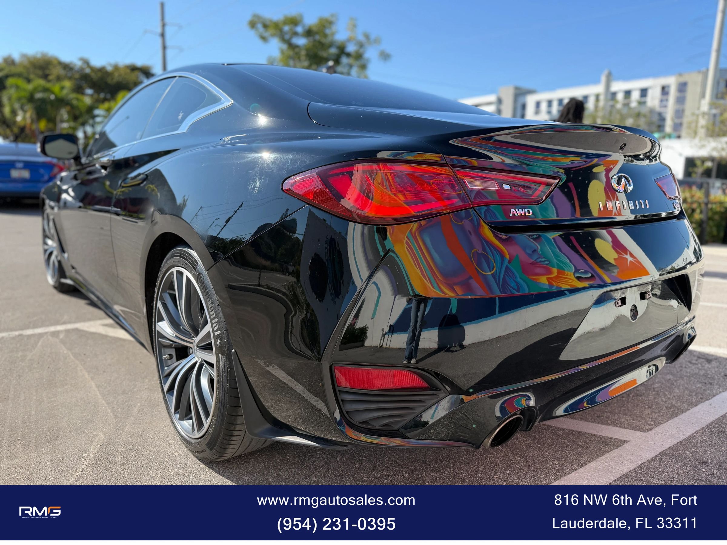 Used 2019 INFINITI Q60 3.0t Luxe w/ Essential Package AWD/4WD image 9