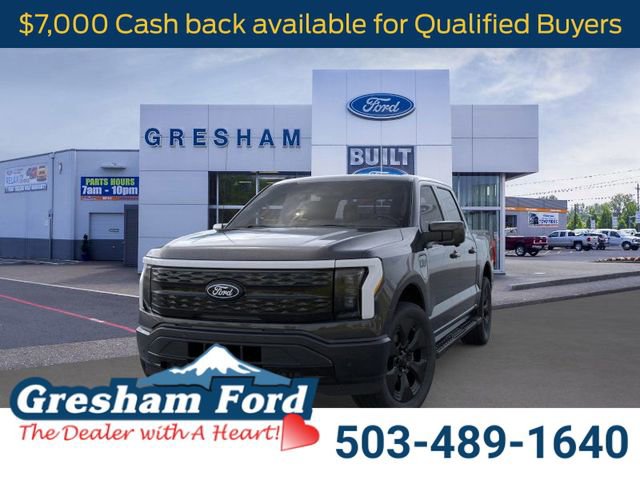 New 2025 Ford F150 Lightning Platinum w/ Dark Elements Package image 2