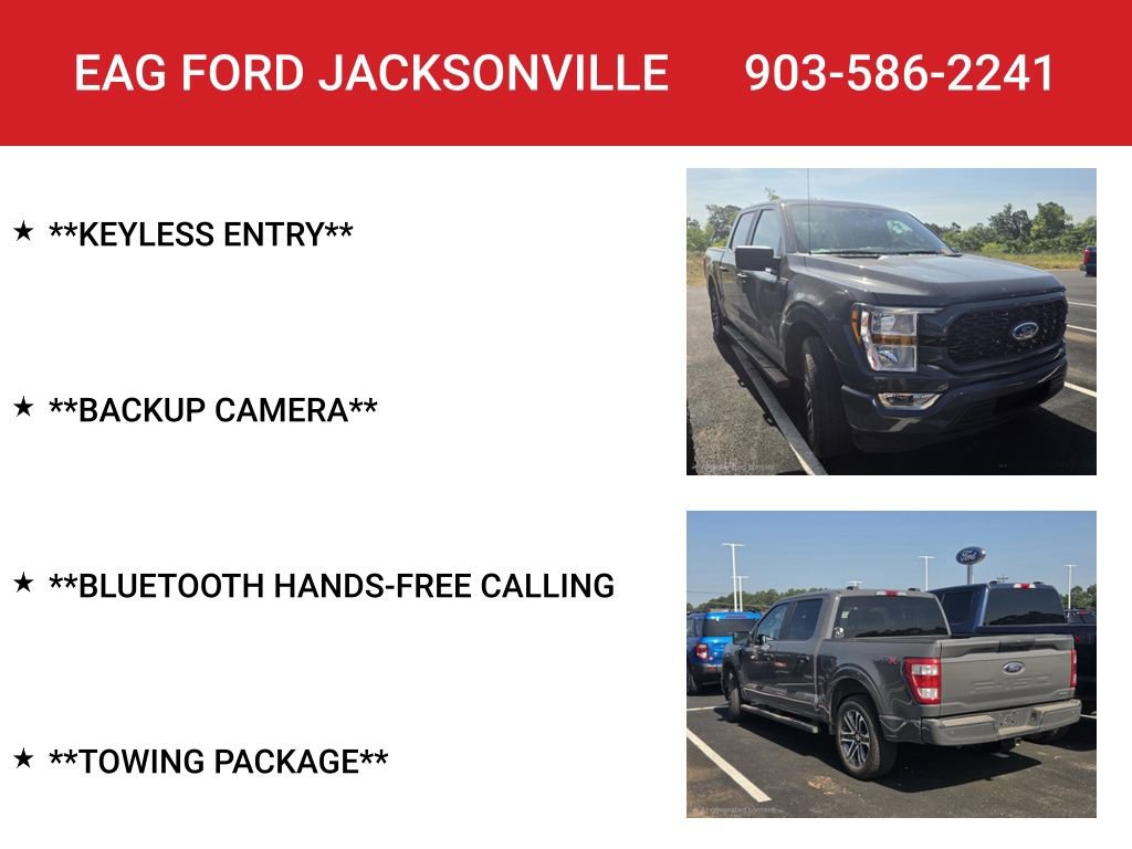 Used 2021 Ford F150 XL w/ STX Appearance Package RWD image 4