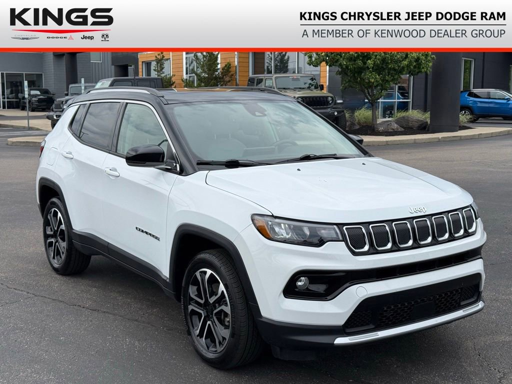 Used 2022 Jeep Compass Limited w/ Sun and Sound Group