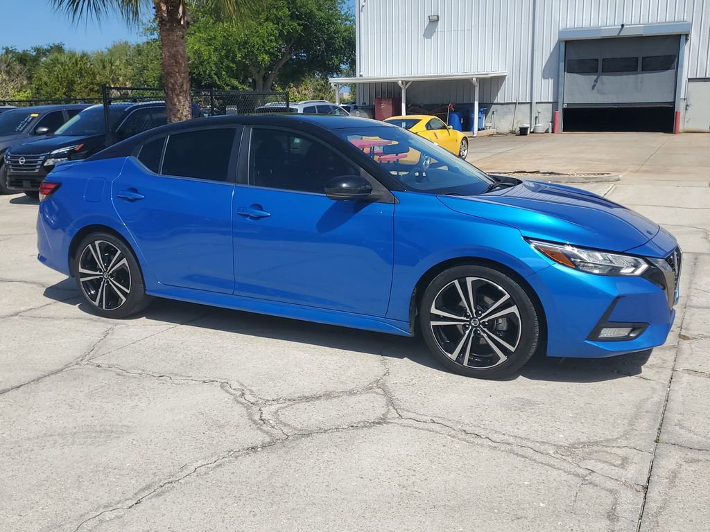 Certified 2021 Nissan Sentra SR FWD image 9