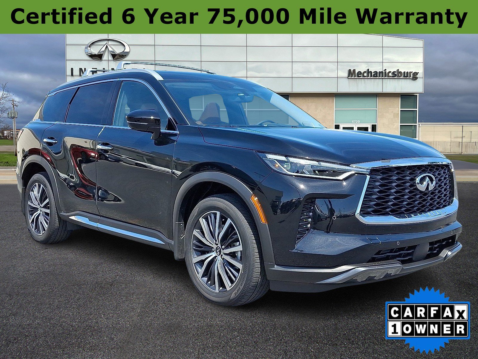 Certified 2025 INFINITI QX60 Sensory w/ Vision Package image 1