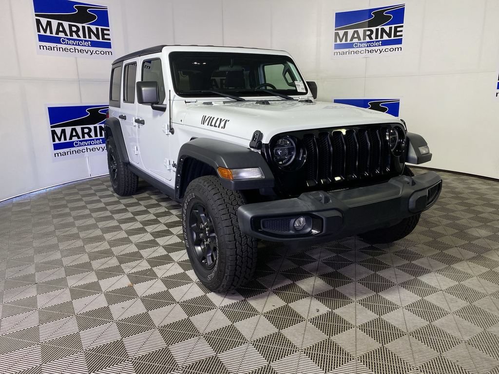 Used 2022 Jeep Wrangler Unlimited Sport AWD/4WD image 1
