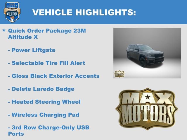 New 2025 Jeep Grand Cherokee L Altitude image 11