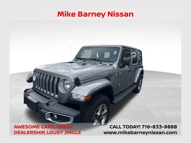 Used 2020 Jeep Wrangler Unlimited Sahara AWD/4WD image 1