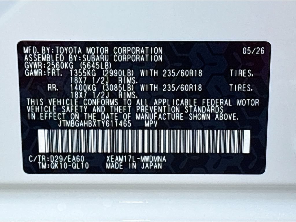 New 2026 Toyota bZ Woodland AWD/4WD image 31