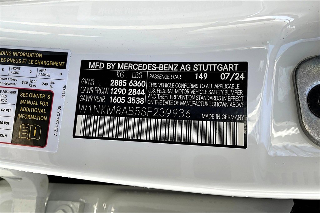 New 2025 Mercedes-Benz GLC 63 AMG S image 13