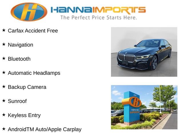 Used 2021 BMW 740i xDrive w/ M Sport Package AWD/4WD image 8