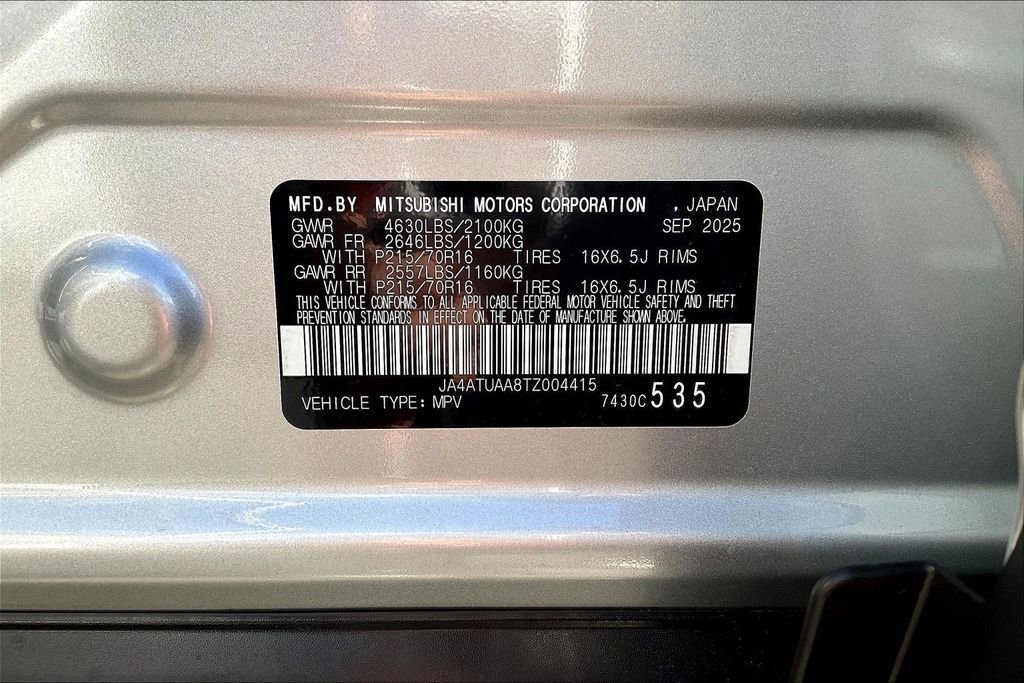 New 2026 Mitsubishi Eclipse Cross ES AWD/4WD image 12