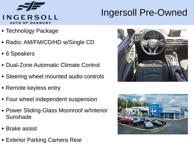 Used 2015 MAZDA MAZDA3 i Touring w/ Technology Package FWD image 10