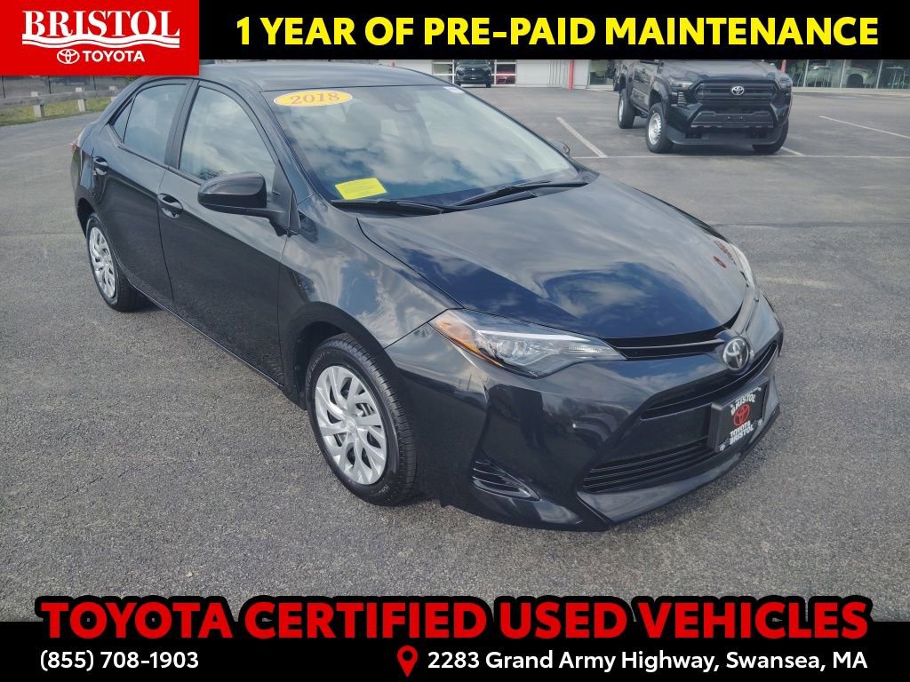 Certified 2018 Toyota Corolla LE image 1