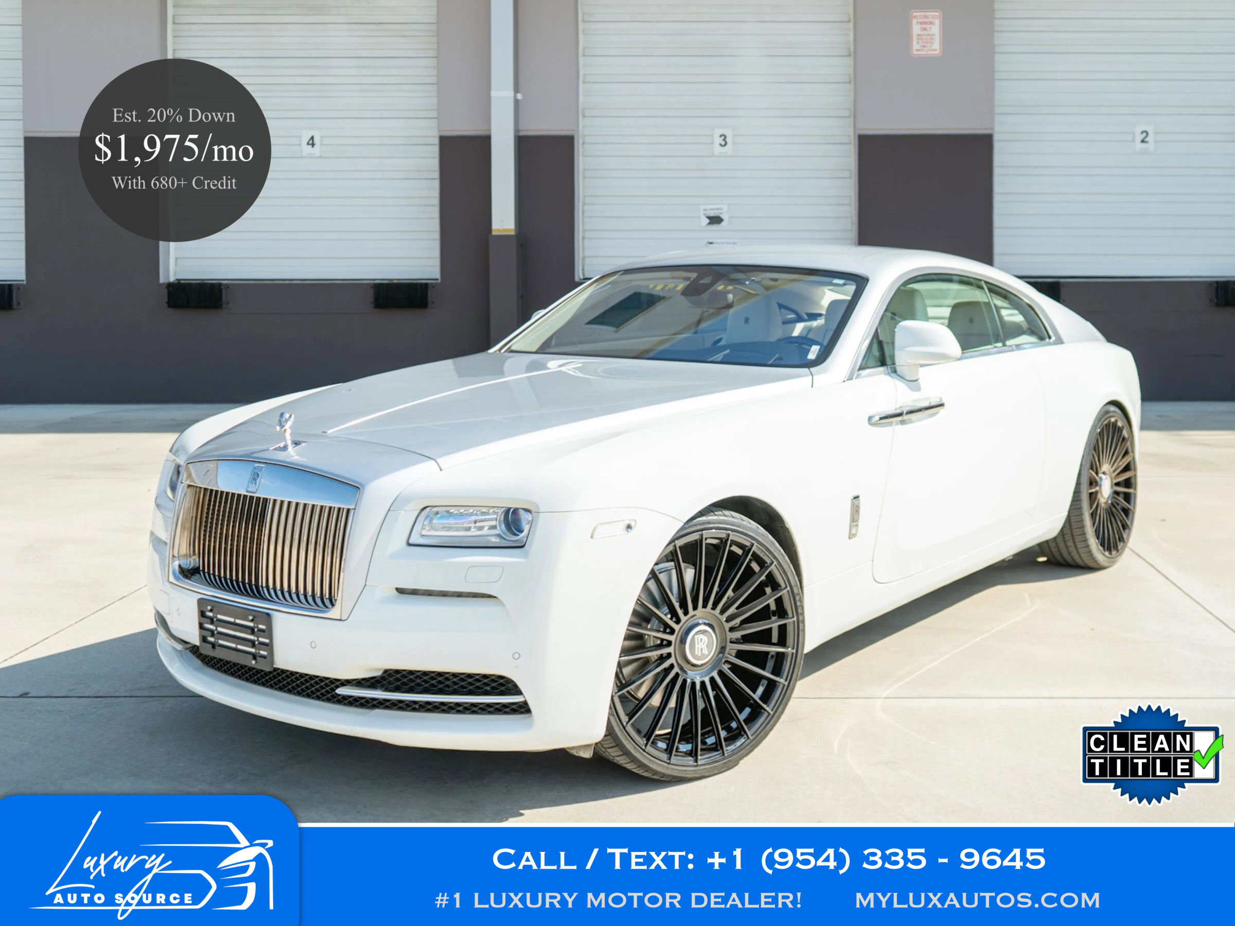Used 2016 Rolls-Royce Wraith