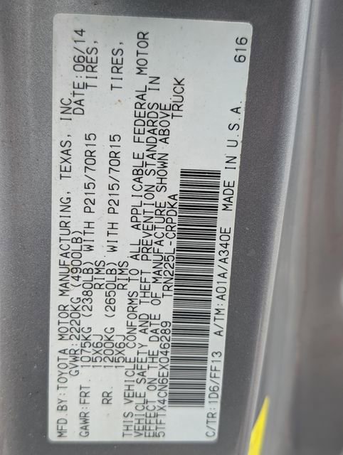 Used 2014 Toyota Tacoma 2WD Access Cab w/ Convenience Package image 16