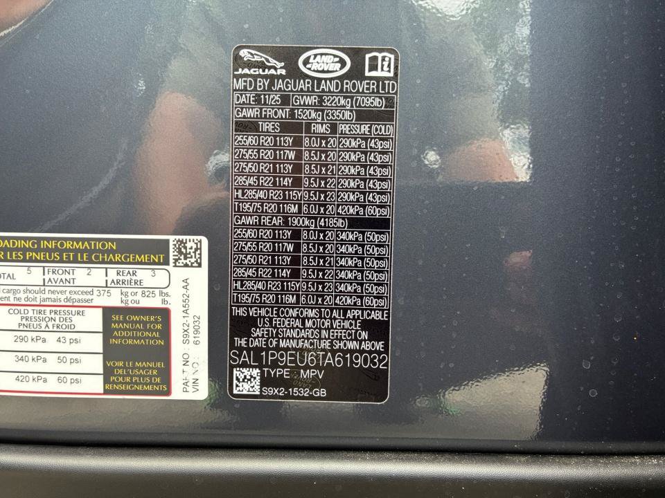 New 2026 Land Rover Range Rover Sport SE AWD/4WD image 35