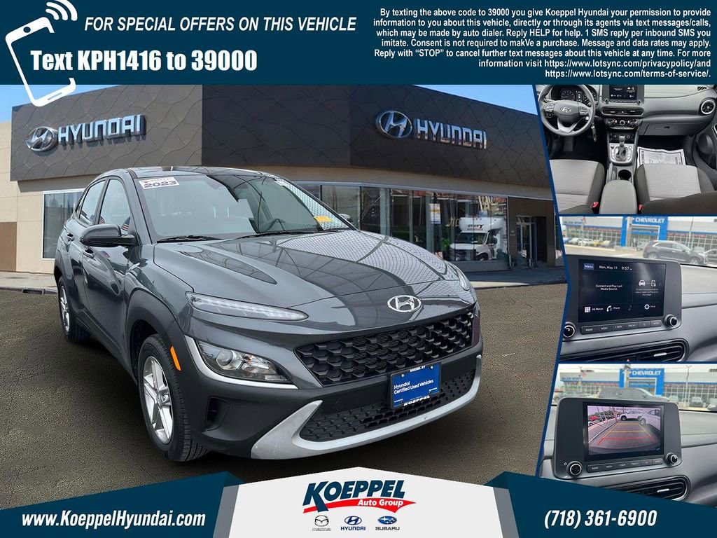 Certified 2023 Hyundai Kona SE w/ Cargo Package AWD/4WD image 1
