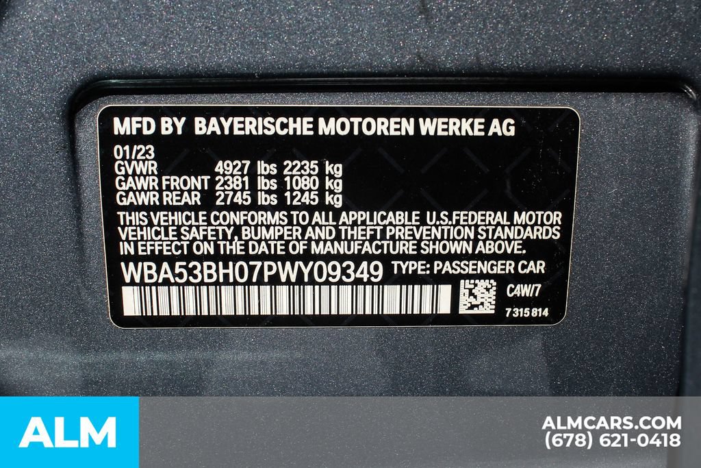 Used 2023 BMW 530i w/ M Sport Package RWD image 41