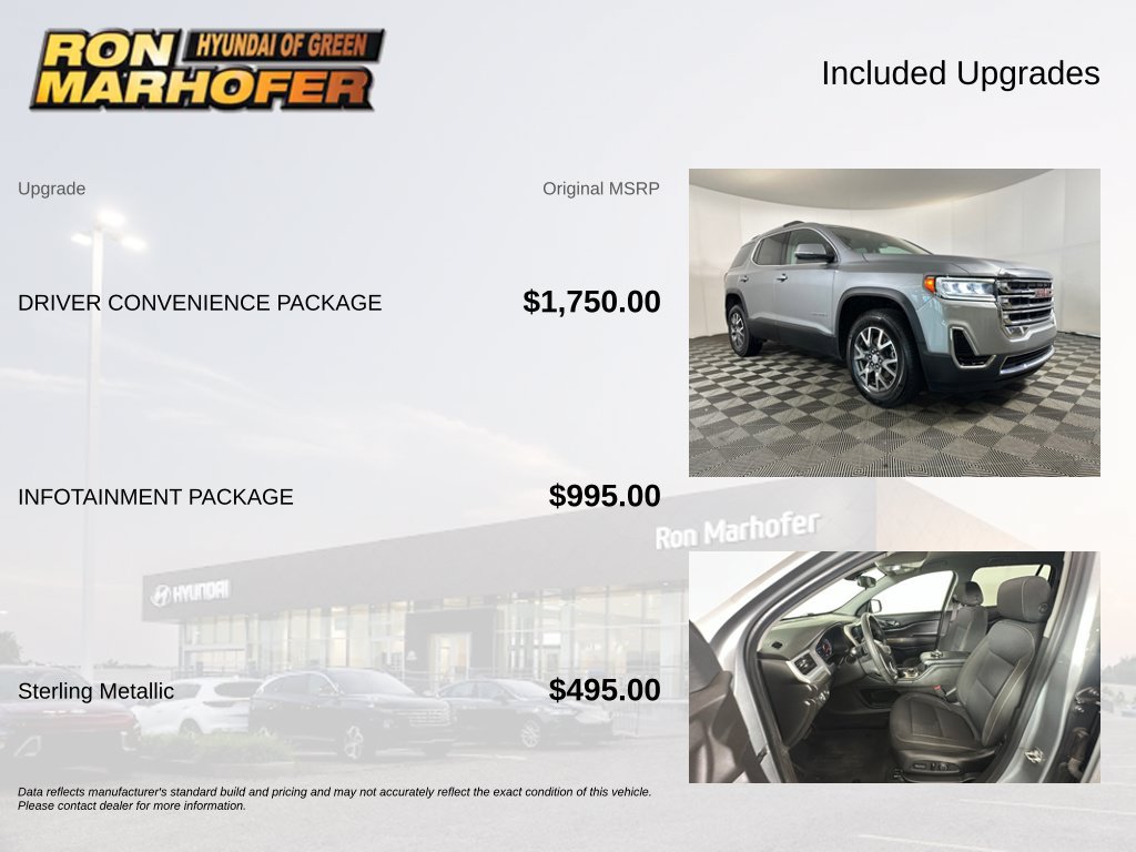 Used 2023 GMC Acadia SLE w/ Driver Convenience Package AWD/4WD image 6