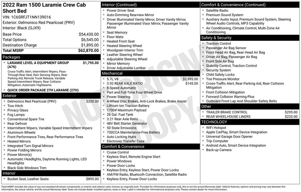 Certified 2022 RAM 1500 Laramie image 6