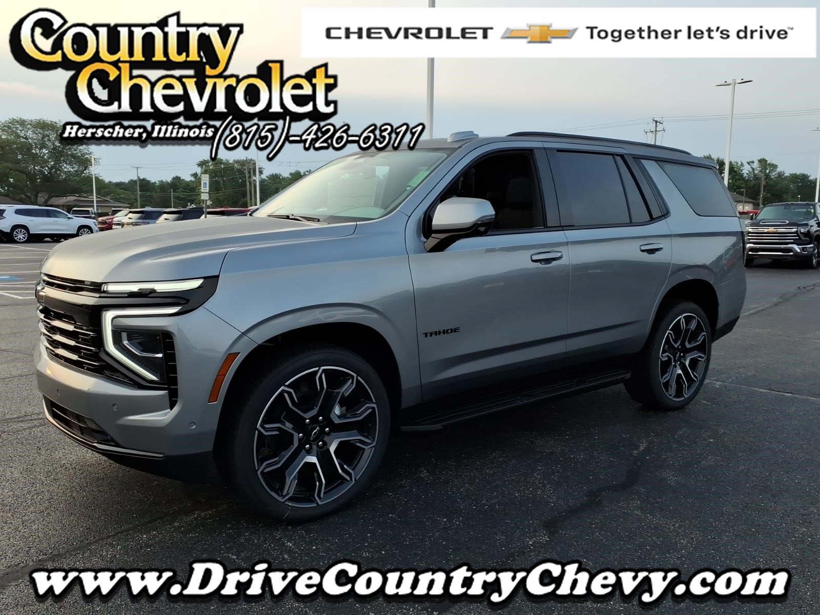 New 2026 Chevrolet Tahoe RST w/ RST Capability Package AWD/4WD image 1