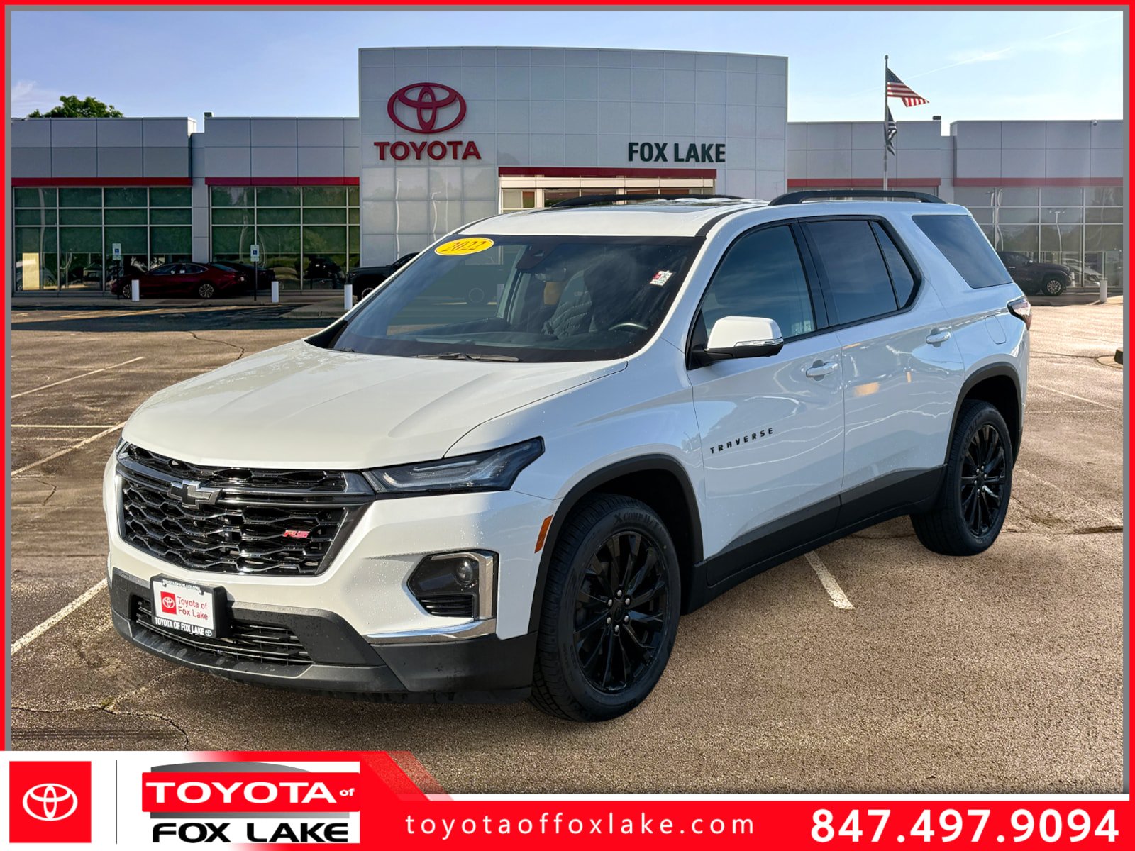 Used 2022 Chevrolet Traverse RS
