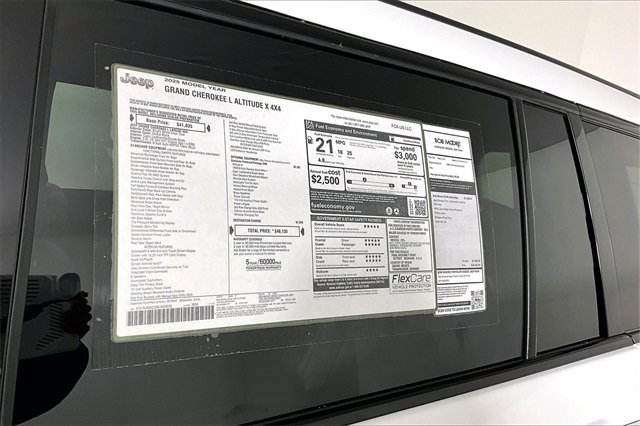 New 2025 Jeep Grand Cherokee L Altitude image 14