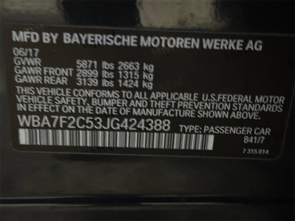 Used 2018 BMW 750i xDrive image 23