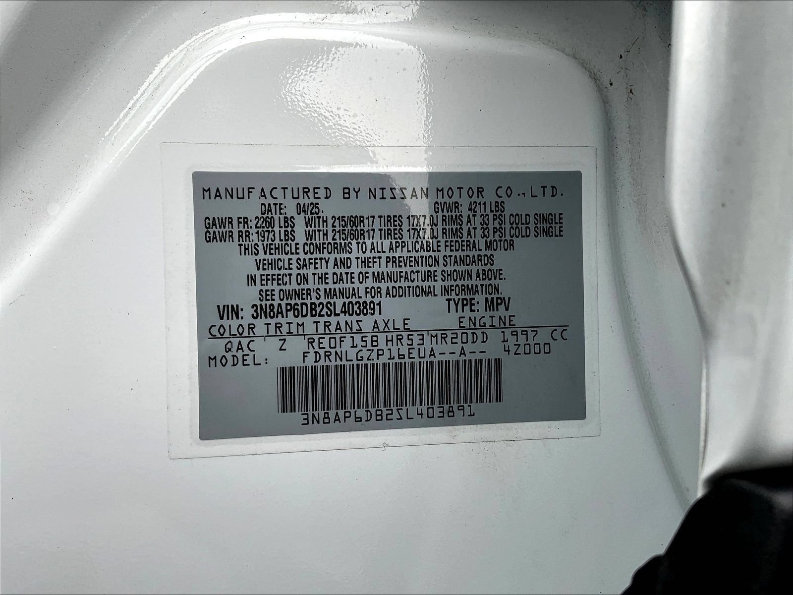 Certified 2025 Nissan Kicks SR AWD/4WD image 22