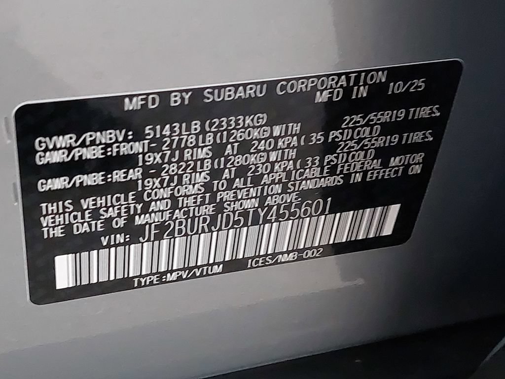 New 2026 Subaru Outback Touring XT AWD/4WD image 32