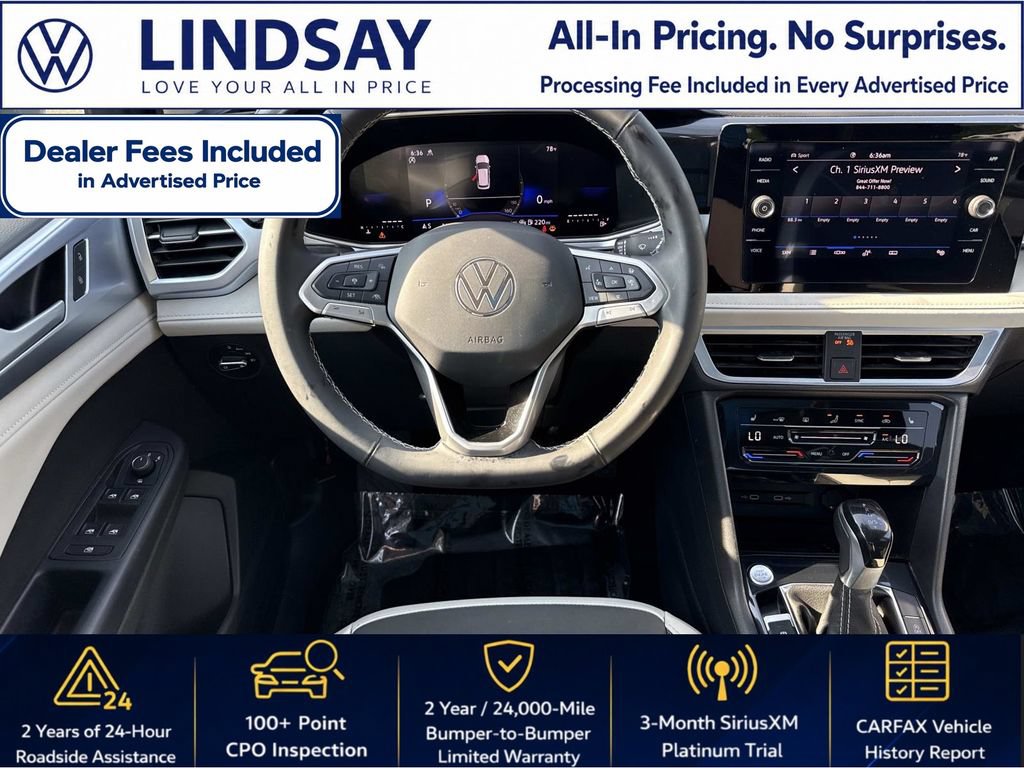 Certified 2025 Volkswagen Taos SE w/ Panoramic Sunroof Package AWD/4WD image 12