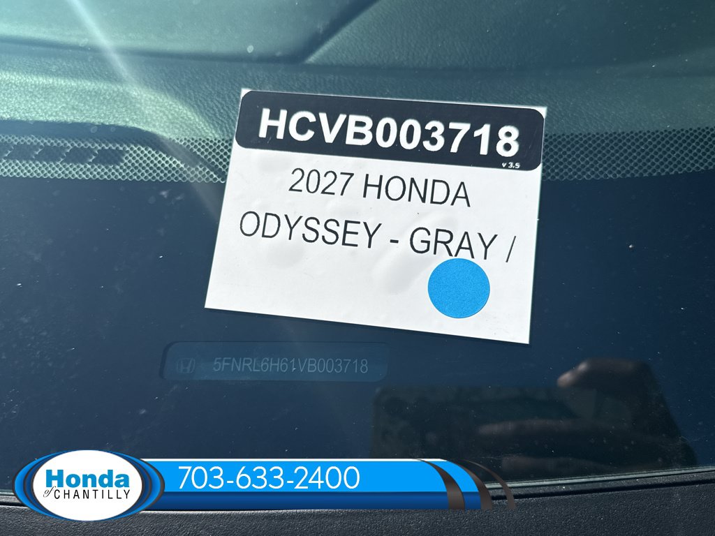 New 2027 Honda Odyssey EX-L image 37