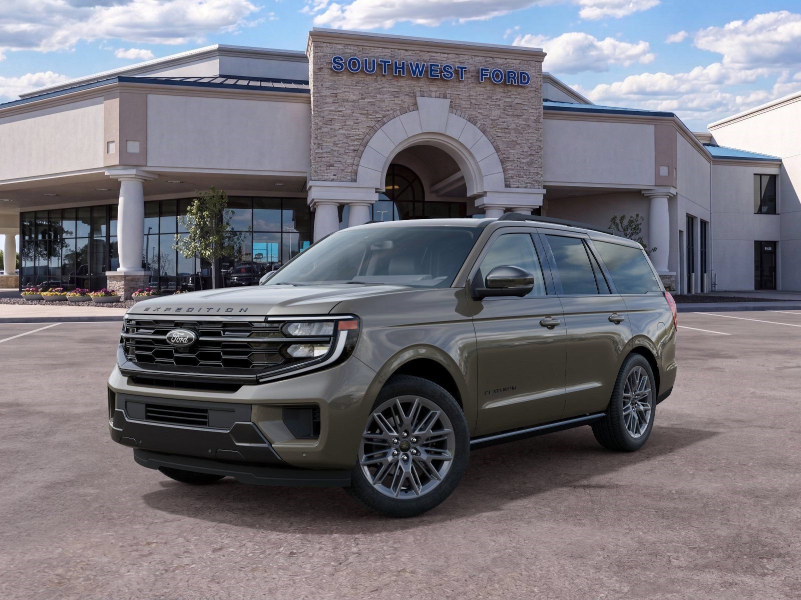 New 2027 Ford Expedition Platinum w/ Stealth Appearance Package RWD image 2
