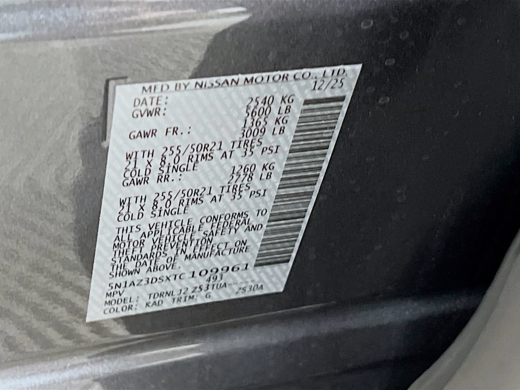 New 2026 Nissan Murano Platinum w/ Cargo Package AWD/4WD image 27