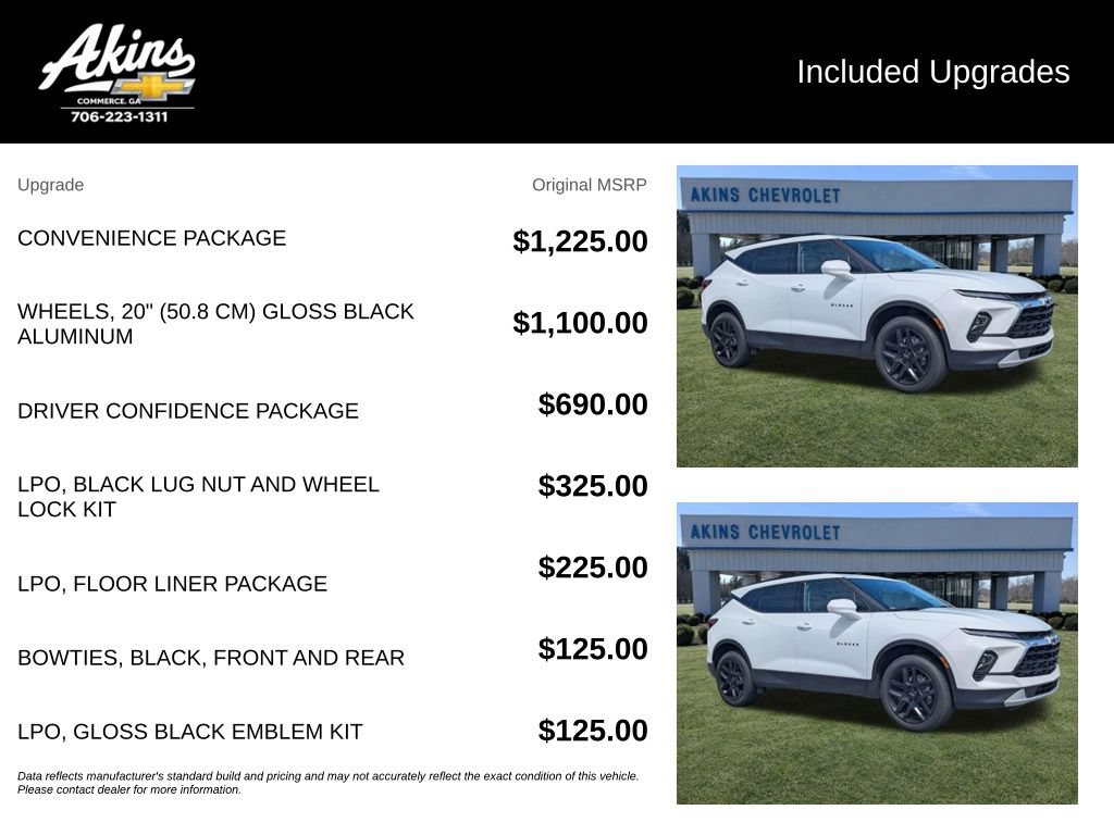 Used 2024 Chevrolet Blazer LT w/ Convenience Package FWD image 5