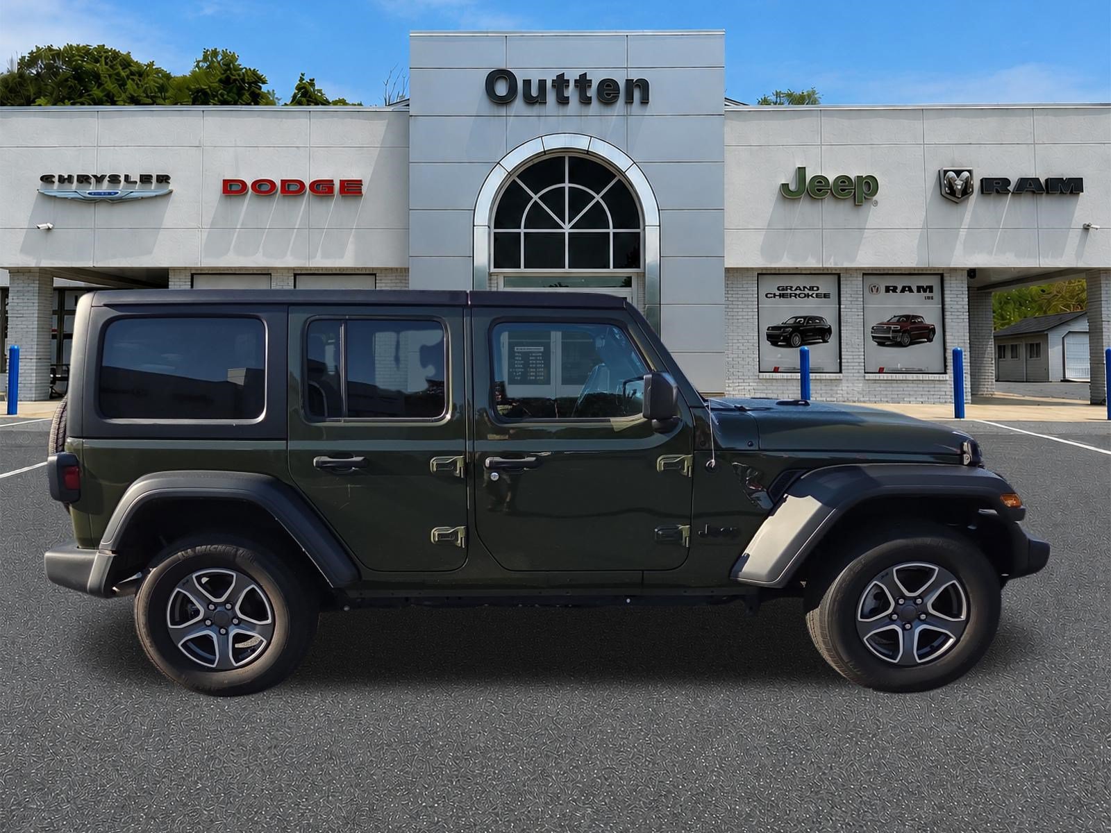 Certified 2023 Jeep Wrangler Unlimited Sport AWD/4WD image 2