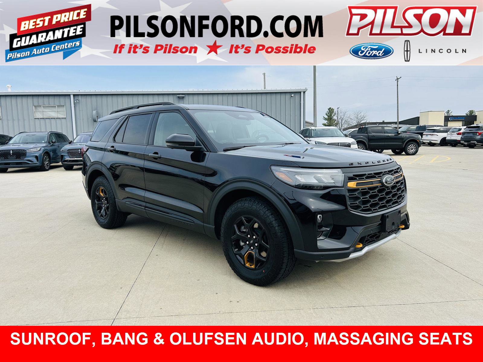 New 2026 Ford Explorer Tremor w/ Tremor Ultimate Package