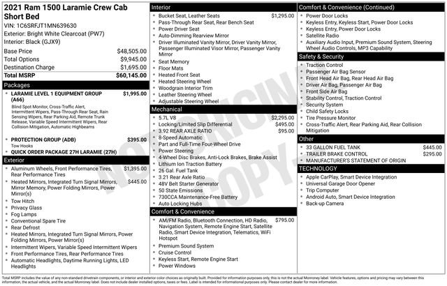 Used 2021 RAM 1500 Laramie image 6
