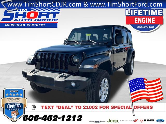 Used 2021 Jeep Wrangler Unlimited Sport image 1
