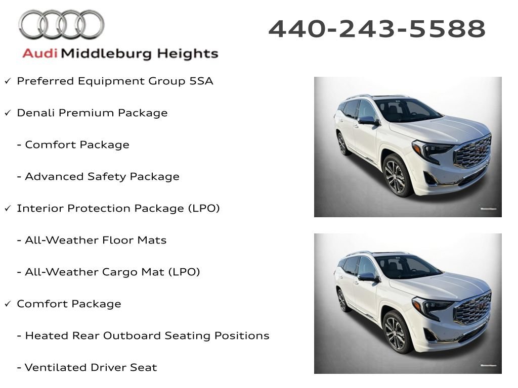Used 2020 GMC Terrain Denali w/ Denali Premium Package AWD/4WD image 6