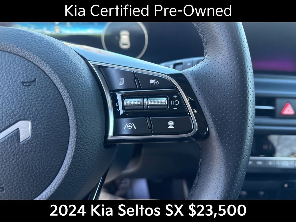 Certified 2024 Kia Seltos SX w/ SX Sunroof Package image 36