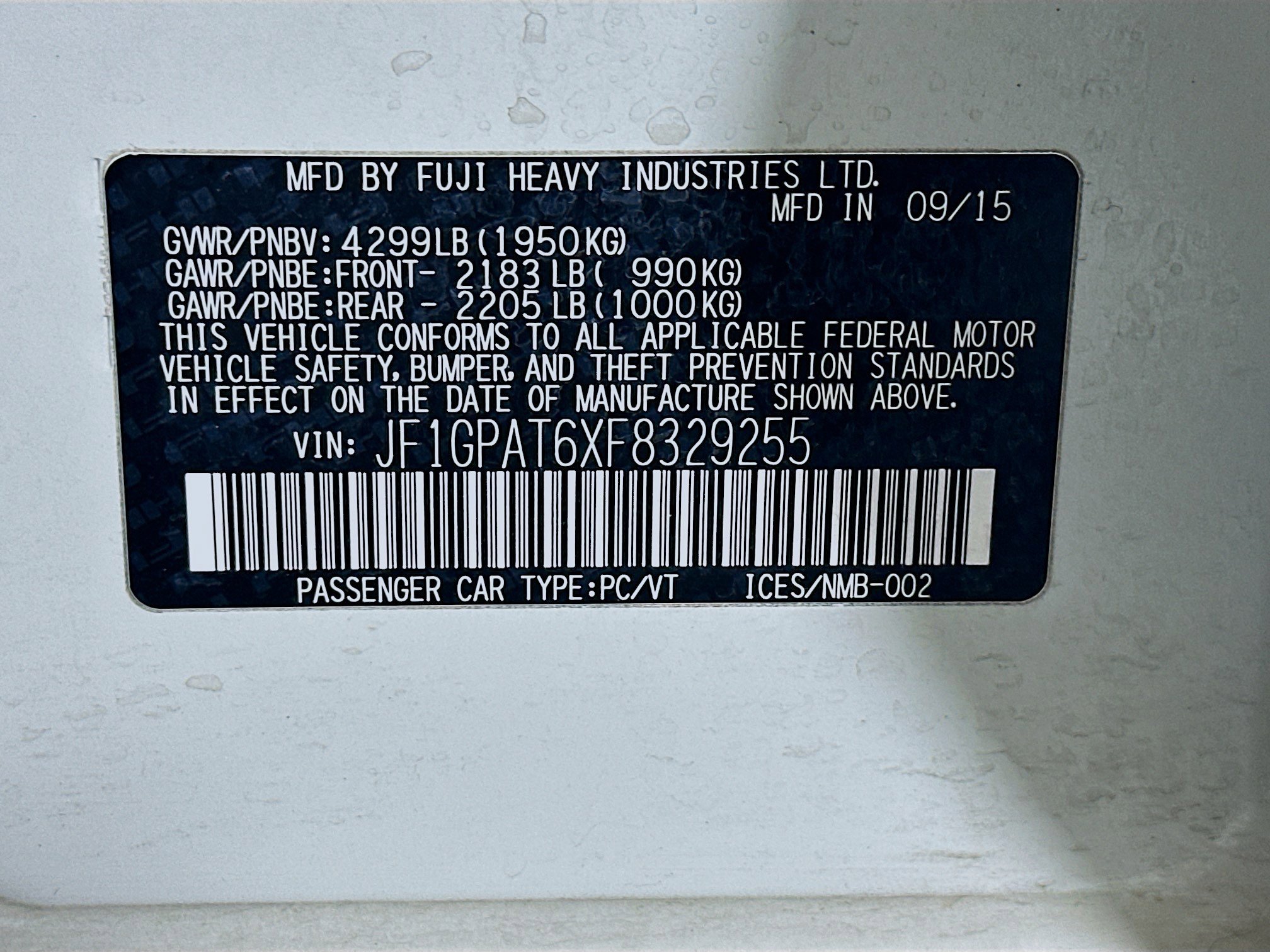 Used 2015 Subaru Impreza 2.0i Sport Premium w/ Popular Package #1 image 12